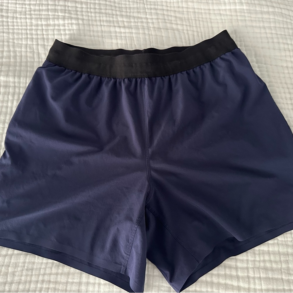Target Navy Blue Athletic Shorts 5” inseam